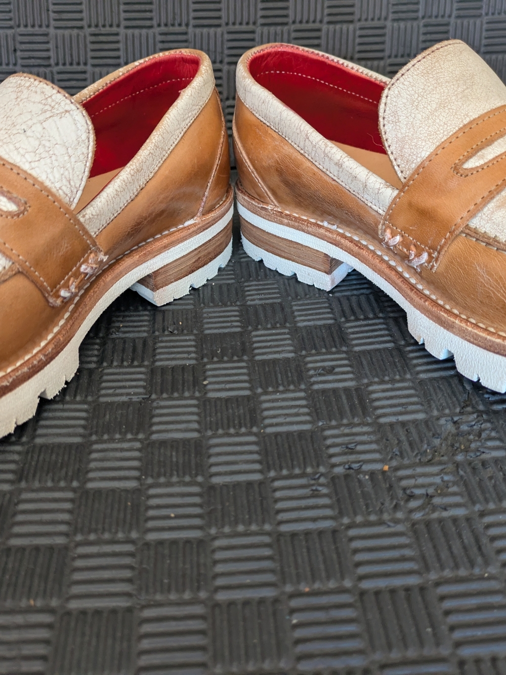 Bed Stu Reina III Tan Rustic NectarLux Leather Loafers - Picture 5 of 15